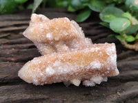 Natural Golden Limonite Spirit Quartz Crystals x 7 From South Africa