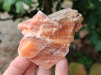 Natural Sunset Orange Rhombohedron Calcite Specimens x 12 From Spitzkop, Namibia