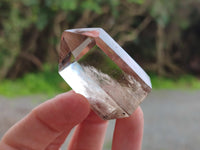 Polished Whispy Smokey Quartz Crystals x 12 From Madagascar