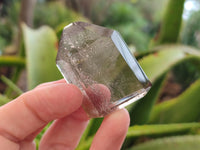 Polished Whispy Smokey Quartz Crystals x 12 From Madagascar