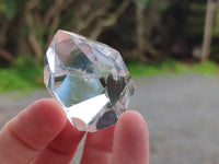 Polished Whispy Smokey Quartz Crystals x 12 From Madagascar