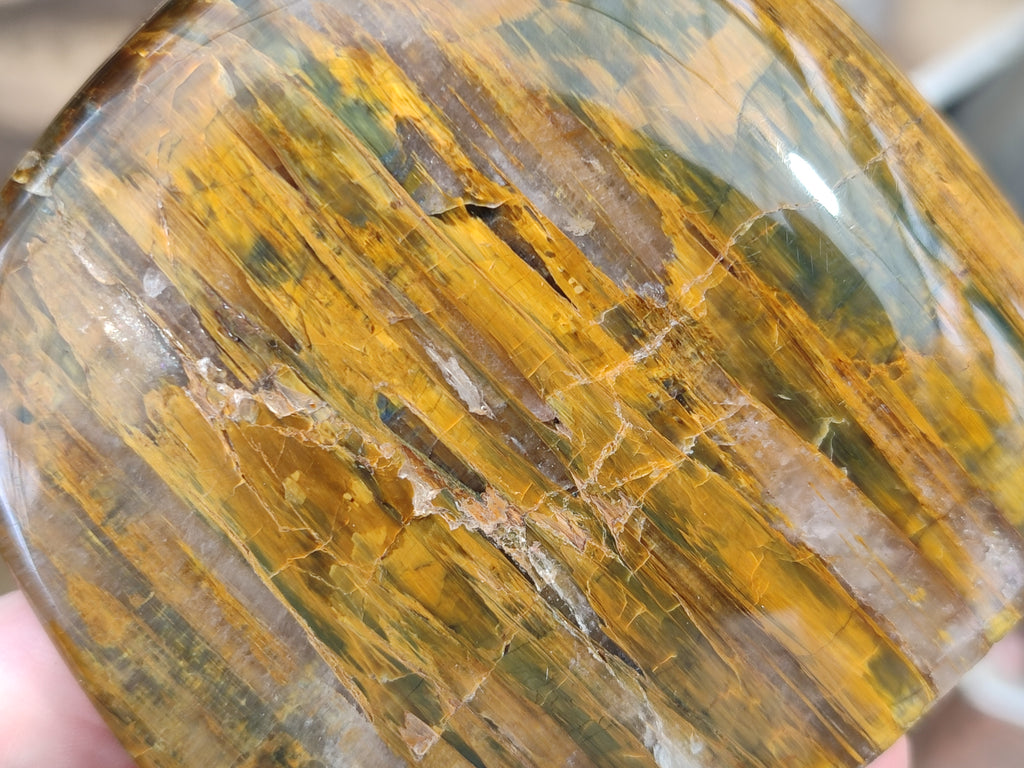 Polished Neolite Standing Free Forms x 3 From Prieska, South Africa - Toprock Gemstones and Minerals 