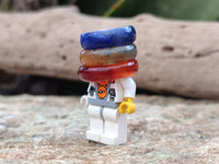 Polished Mix of Selected Stone Rings x 35 From Southern Africa