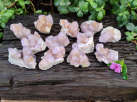 Natural Ametrine Spirit Quartz Clusters x 12 From Boekenhouthoek, South Africa - Toprock Gemstones and Minerals 