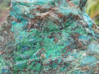 Natural Shattuckite with Chrysocolla and Malachite Cutting Material x 3 From Namibia