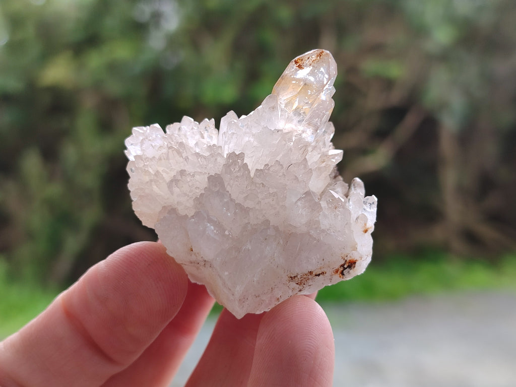Natural Brandberg Quartz Crystals x 35 From Brandberg Mountain, Namibia - Toprock Gemstones and Minerals 