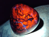 Polished Sodalite Standing Free Forms x 3 From Kunene River, Namibia