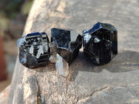 Natural Schorl Black Tourmaline Specimens x 70 From Erongo, Namibia