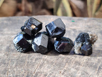 Natural Schorl Black Tourmaline Specimens x 70 From Erongo, Namibia