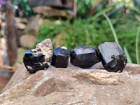 Natural Schorl Black Tourmaline Specimens x 70 From Erongo, Namibia