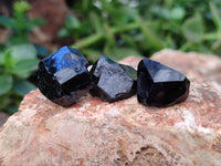 Natural Schorl Black Tourmaline Specimens x 70 From Erongo, Namibia