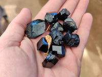 Natural Schorl Black Tourmaline Specimens x 70 From Erongo, Namibia