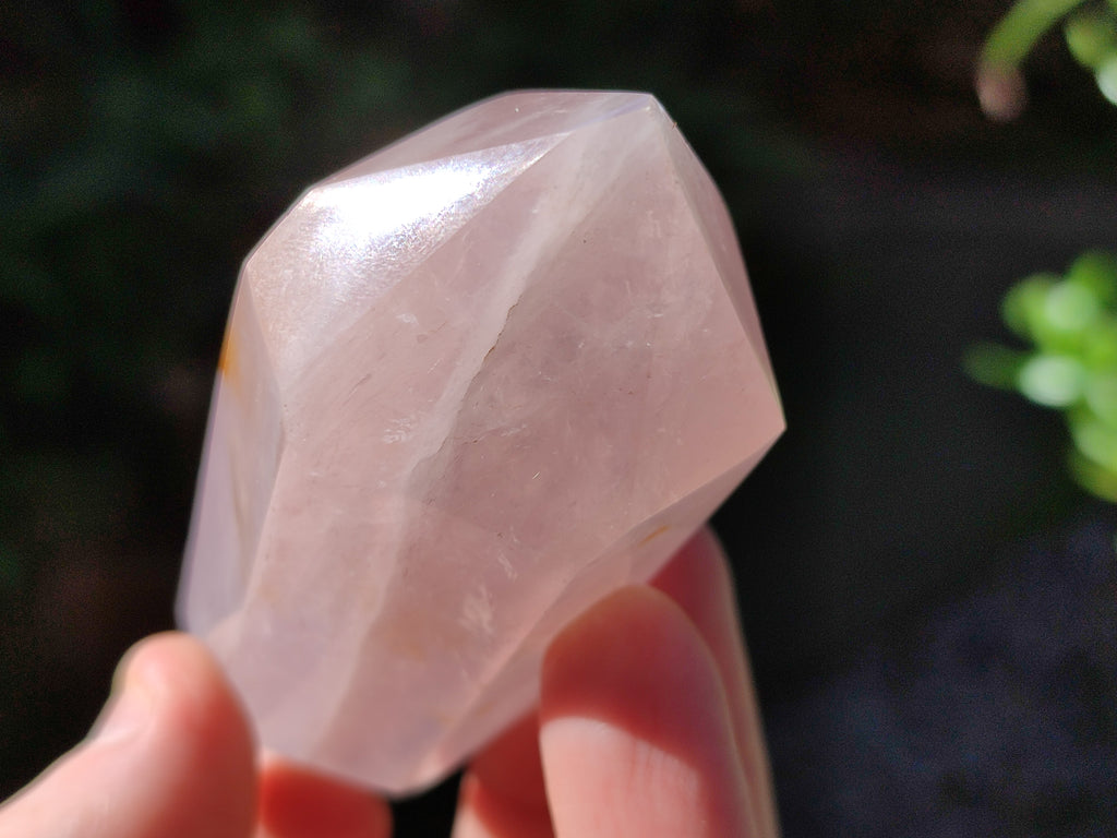 Polished Gemmy Double Terminated Rose Quartz Points x 12 From Madagascar - Toprock Gemstones and Minerals 