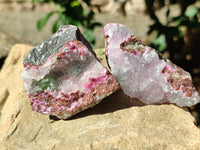 Natural Salrose Cobaltion Dolomite Specimens x 12 From Kakanda, Congo