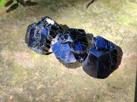 Natural Schorl Black Tourmaline Specimens with Inclusions x 20 From Erongo, Namibia