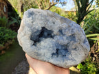 Natural Celestite Geode Specimens x 1 From Sakoany, Madagascar - Toprock Gemstones and Minerals 