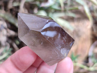 Polished Smokey Quartz Crystals x 12 From Madagascar