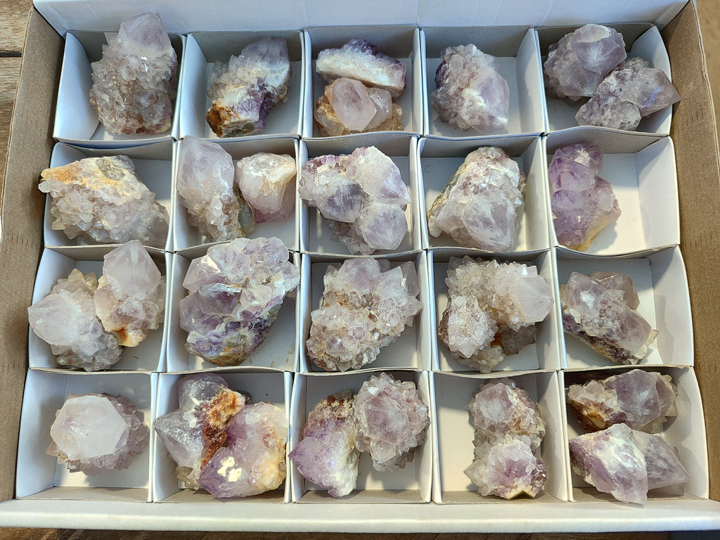 Natural Ametrine Spirit Quartz Crystals x 27 From Boekenhouthoek, South Africa - Toprock Gemstones and Minerals 