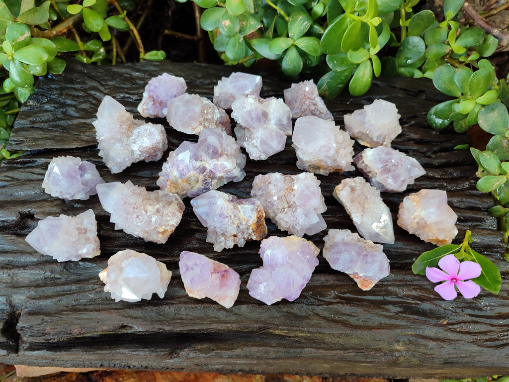 Natural Ametrine Spirit Quartz Crystals x 27 From Boekenhouthoek, South Africa - Toprock Gemstones and Minerals 
