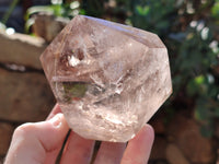 Polished Smokey Quartz Crystals x 2 From Madagascar
