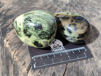 Polished Leopard Stone Free Forms x 11 From Nyanga, Zimbabwe