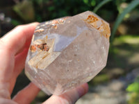 Polished Twin Stepped Double Terminated Quartz Crystal x 1 From Madagascar