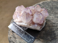 Natural Cactus Flower Sunburst Spirit Amethyst Clusters x 2 From South Africa