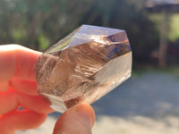 Polished Mixed Quartz Points Including Citrine x 6 from Madagascar