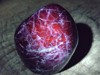 Polished Sodalite Standing Free Forms x 3 From Kunene River, Namibia