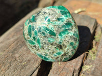 Polished Emerald Mica In Matrix Free Forms x 6 From Mutoko, Zimbabwe