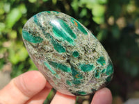 Polished Emerald Mica In Matrix Free Forms x 6 From Mutoko, Zimbabwe