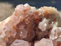 Natural Cactus Flower Sunburst Spirit Amethyst Clusters x 2 From South Africa