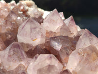 Natural Cactus Flower Sunburst Spirit Amethyst Clusters x 2 From South Africa