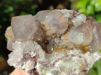 Natural Smokey Amethyst Spirit Quartz Clusters x 6 From South Africa