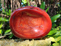 Polished Carnelian Agate Bowls x 3 From Madagascar