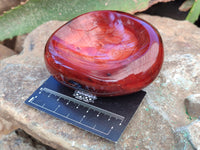 Polished Carnelian Agate Bowls x 3 From Madagascar