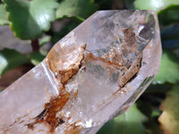 Polished Large Bright Double Terminated Window Quartz Crystal x 1 From Madagascar
