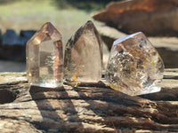 Polished Mixed Selection Quartz Crystals x 12 from Madagascar