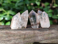 Natural Single Quartz Crystals x 70 From Brandberg, Namibia