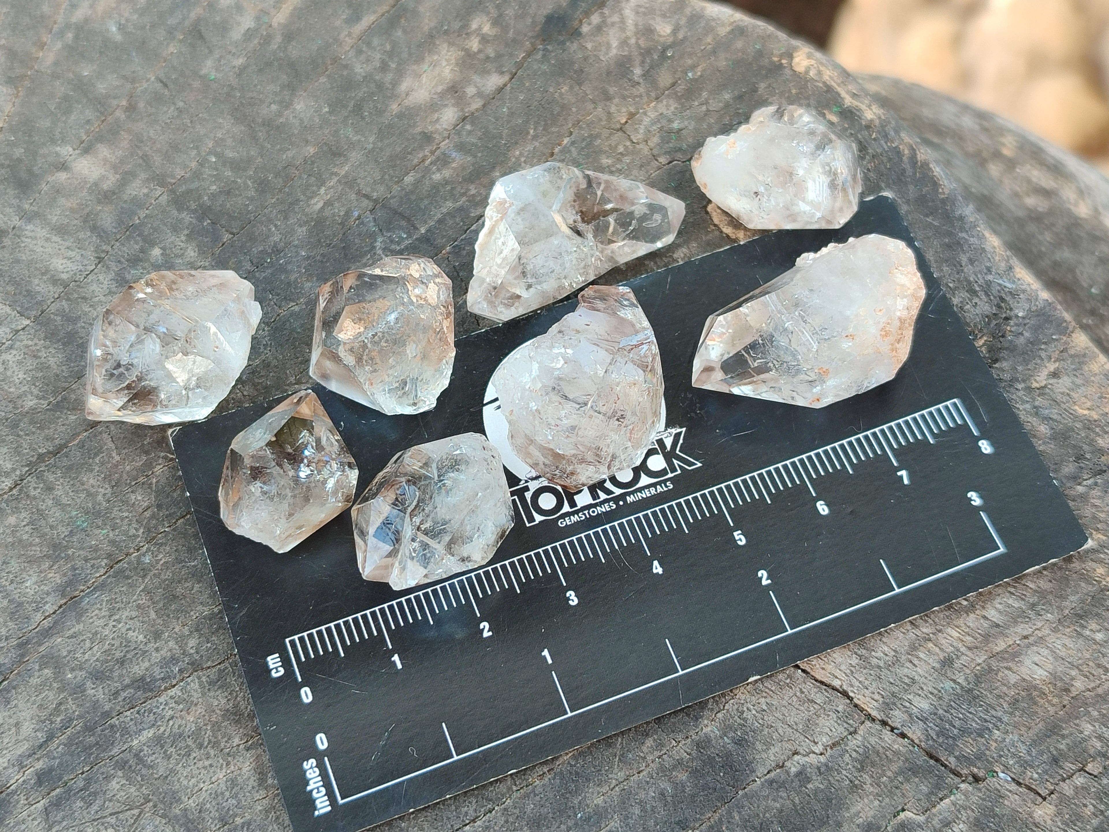 Natural Single Quartz Crystals x 70 From Brandberg, Namibia - Toprock Gemstones and Minerals 