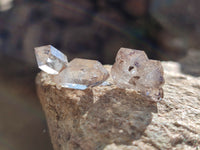 Natural Single Quartz Crystals x 70 From Brandberg, Namibia