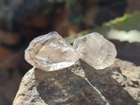Natural Single Quartz Crystals x 70 From Brandberg, Namibia