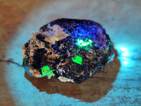 Natural Schorl Black Tourmaline Specimens with Hyalite Opal x 20 From Erongo, Namibia