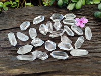 Polished Double Terminated Quartz Crystals x 35 From Madagascar