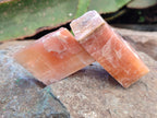 Natural Sunset Orange Rhombohedron Calcite Specimens x 12 From Spitzkop, Namibia - Toprock Gemstones and Minerals 