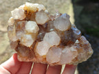Natural Smokey Cactus Spirit Quartz Clusters x 4 From South Africa - Toprock Gemstones and Minerals 
