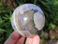Polished Red Sashe River Agate Sphere's x 4 From Zimbabwe