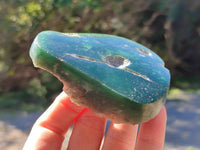 Polished On One Side Emerald Mtorolite Plates x 4 From Mutorashanga, Zimbabwe