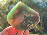 Polished On One Side Emerald Mtorolite Plates x 4 From Mutorashanga, Zimbabwe