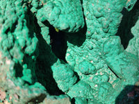 Natural Botryoidal Malachite Specimens x 1 From Kolwezi, Congo